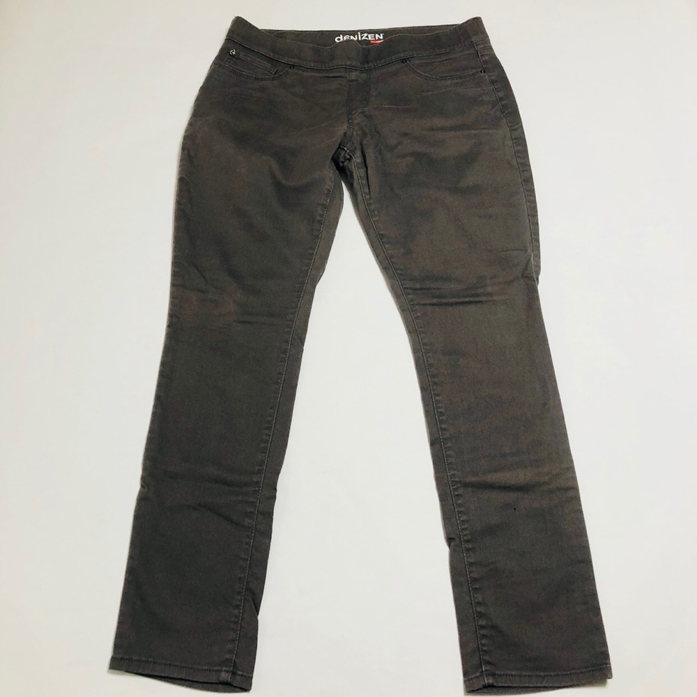 Levi Denitzen Sze 14 Gray Pull-up Skinny Jeans EUC